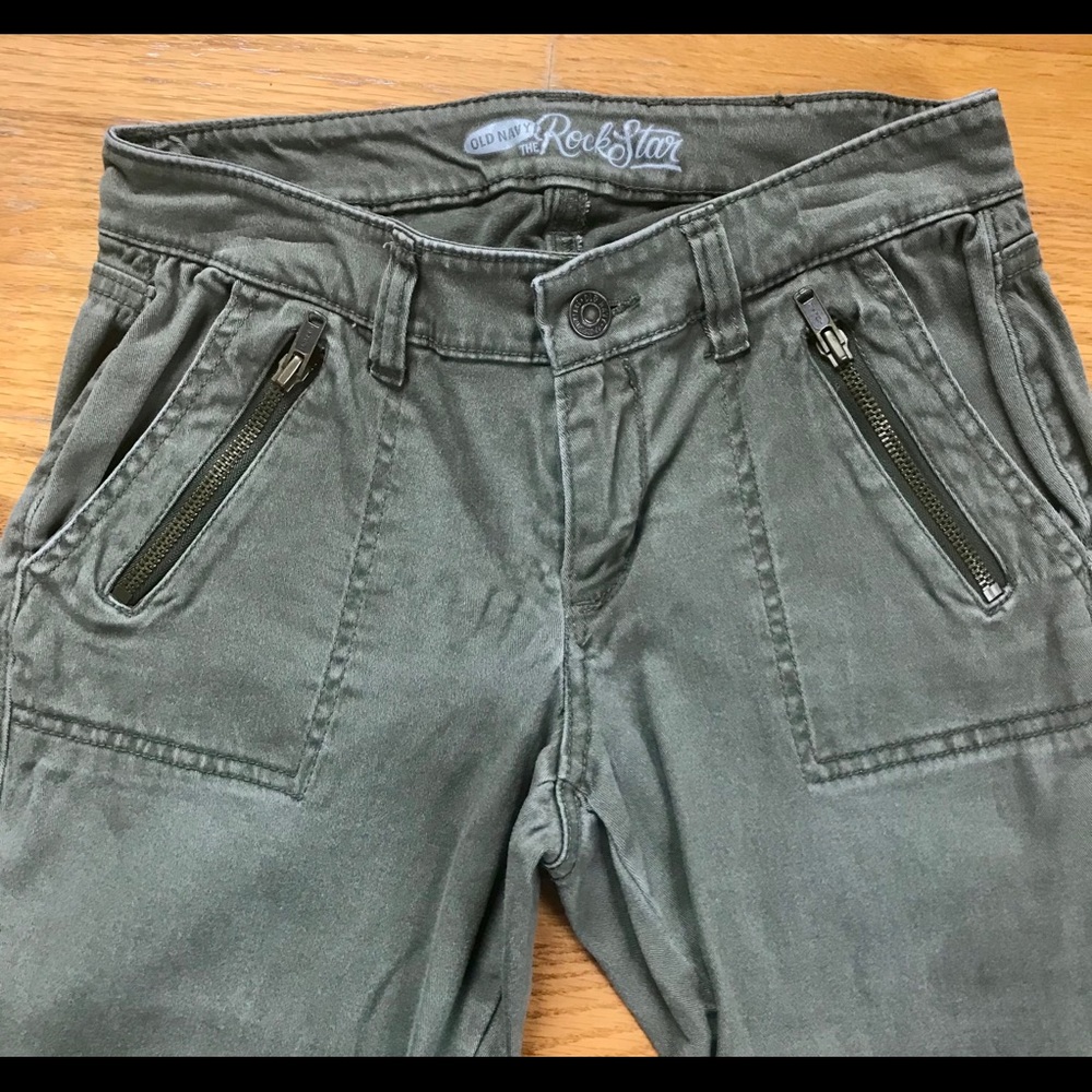 OLD NAVY Rock Star Zip-Leg Jeans